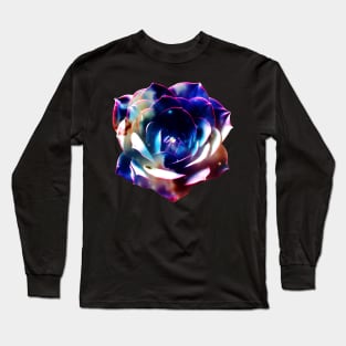 Galaxy Bright Flower Long Sleeve T-Shirt